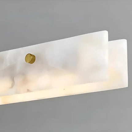 Madison Luxe Brass Spanish Marble 1.2M Tri-Colour LED Pendant