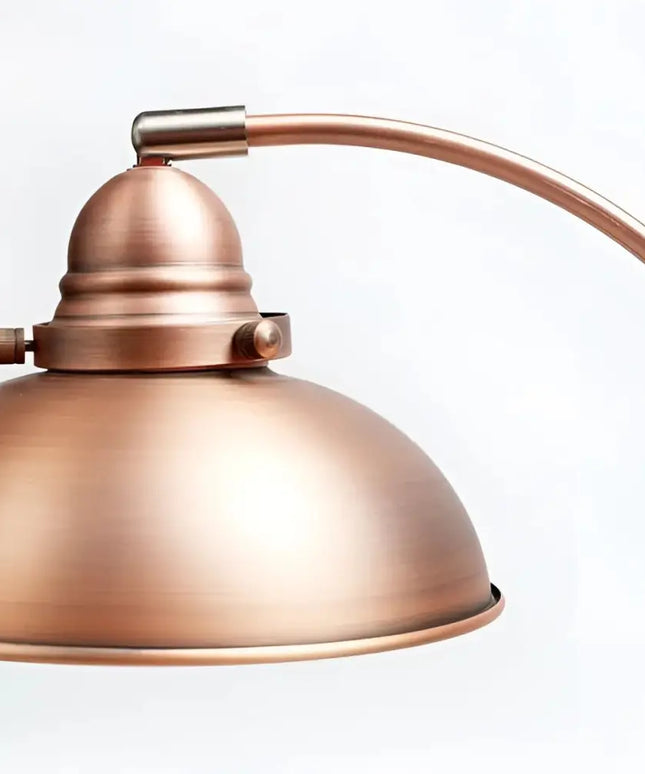 Manor Floor Lamp Antique Copper - LL-27-0066ACP-Floor Lamps-Lexi Lighting