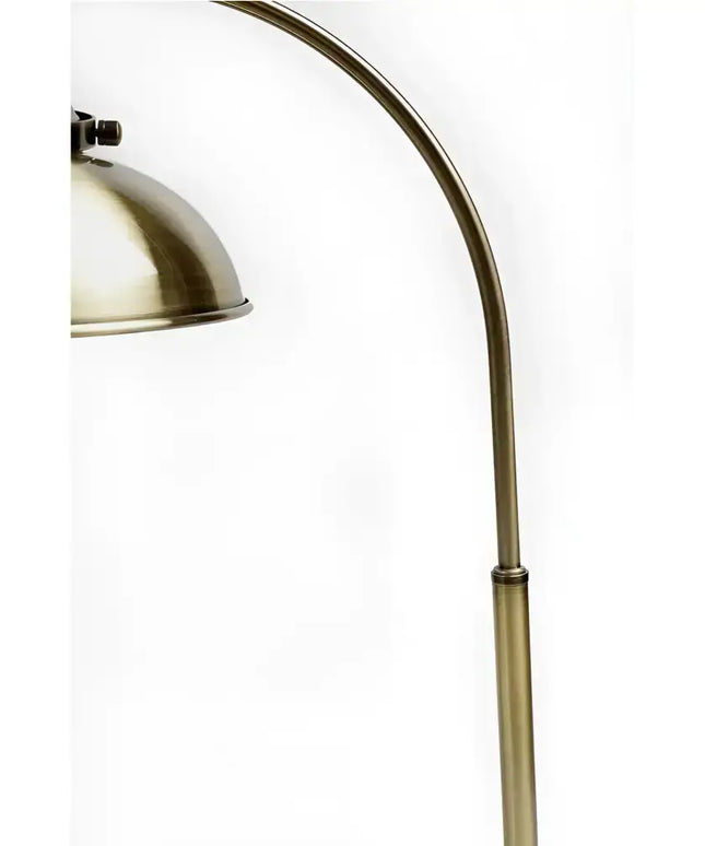 Manor Floor Lamp Weathered Brass - LL-27-0066WB-Floor Lamps-Lexi Lighting