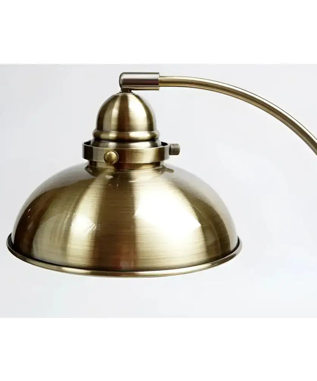 Manor Floor Lamp Weathered Brass - LL-27-0066WB-Floor Lamps-Lexi Lighting