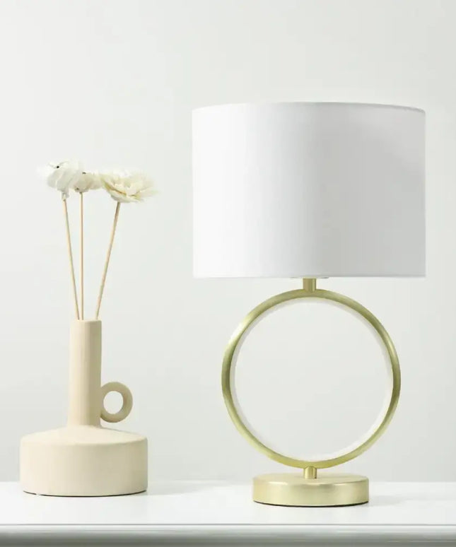 Marie Table Lamp - Brass-Home & Garden > Lighting-Dropli