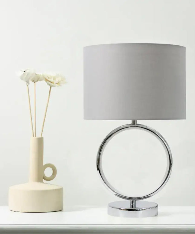 Marie Table Lamp - Chrome-Home & Garden > Lighting-Dropli