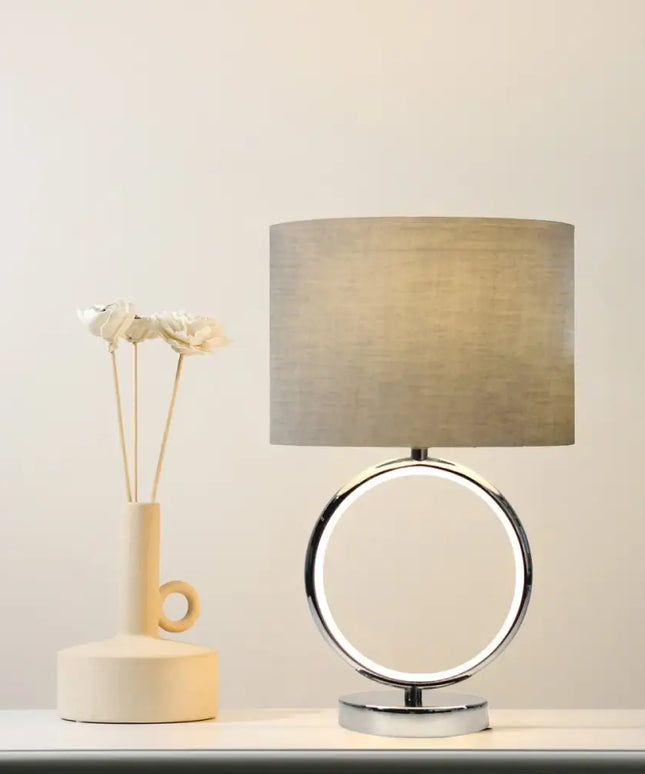 Marie Table Lamp - Chrome-Home & Garden > Lighting-Dropli