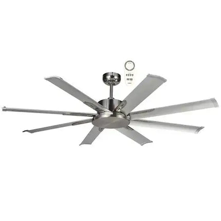 Albatross Mini 65" DC Ceiling Fan With Remote-Ceiling Fan-Martec