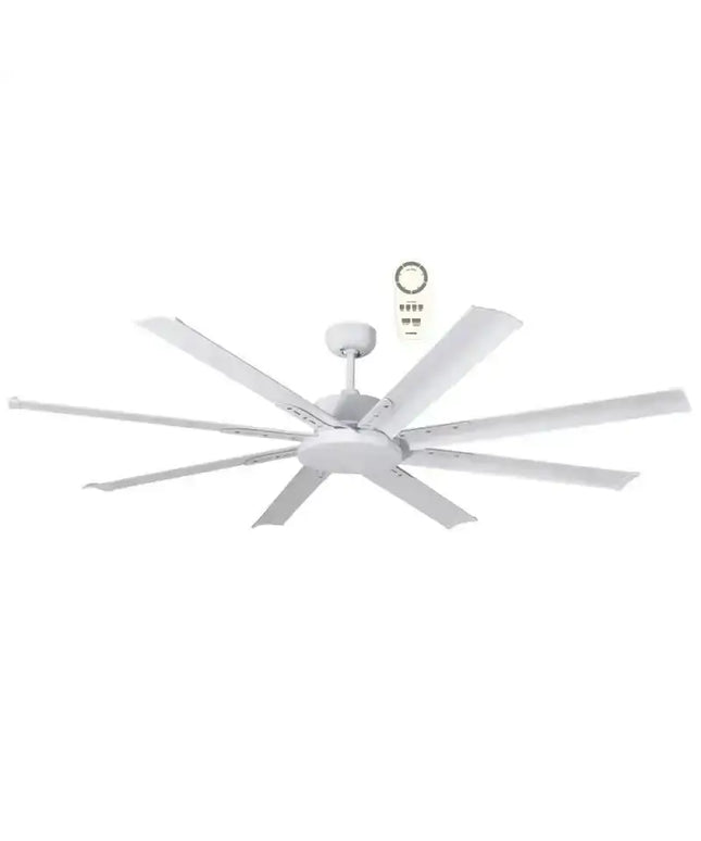 Albatross Mini 65" DC Ceiling Fan With Remote-Ceiling Fan-Martec