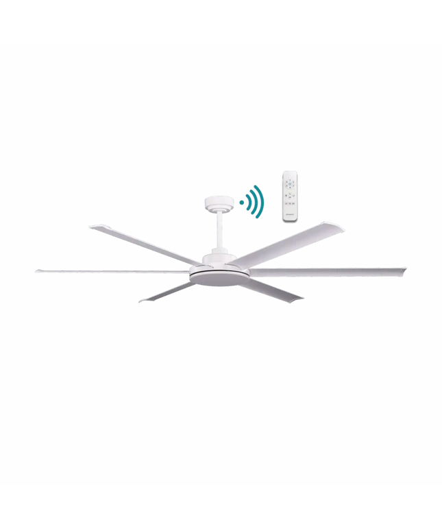 Martec Albatross Mini II 65″ DC Smart Ceiling Fan With WIFI Remote | White - Ceiling Fans