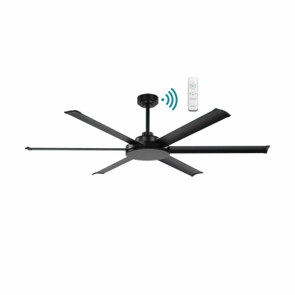 Martec Albatross Mini II 65″ DC Smart Ceiling Fan With WIFI Remote | Black - Appliances > Fans > Ceiling Fans