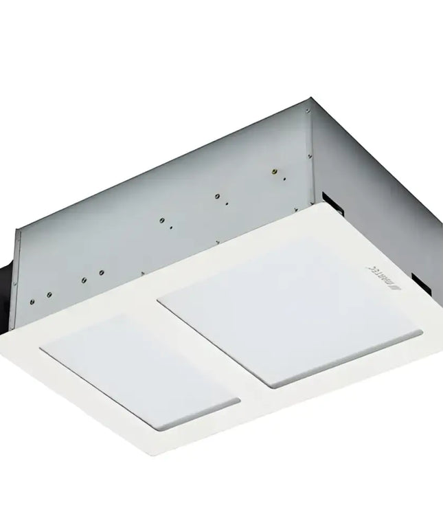 Martec Aspire Bathroom Heater & Exhaust Fan with Tricolour 20W LED Light-Bathroom Heaters-Martec