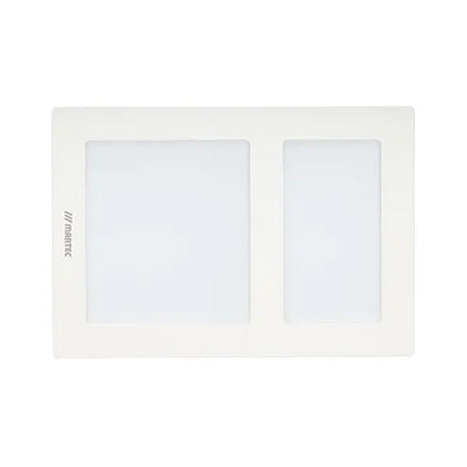 Martec Aspire Bathroom Heater & Exhaust Fan with Tricolour 20W LED Light-Bathroom Heaters-Martec