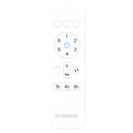 Martec Avoca 52’’ Smart WIFI DC Ceiling Fan with Remote Control | White - Appliances > Fans > Ceiling Fans