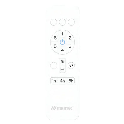 Martec Avoca 52’’ Smart WIFI DC Ceiling Fan with Remote Control | Black - Appliances > Fans > Ceiling Fans