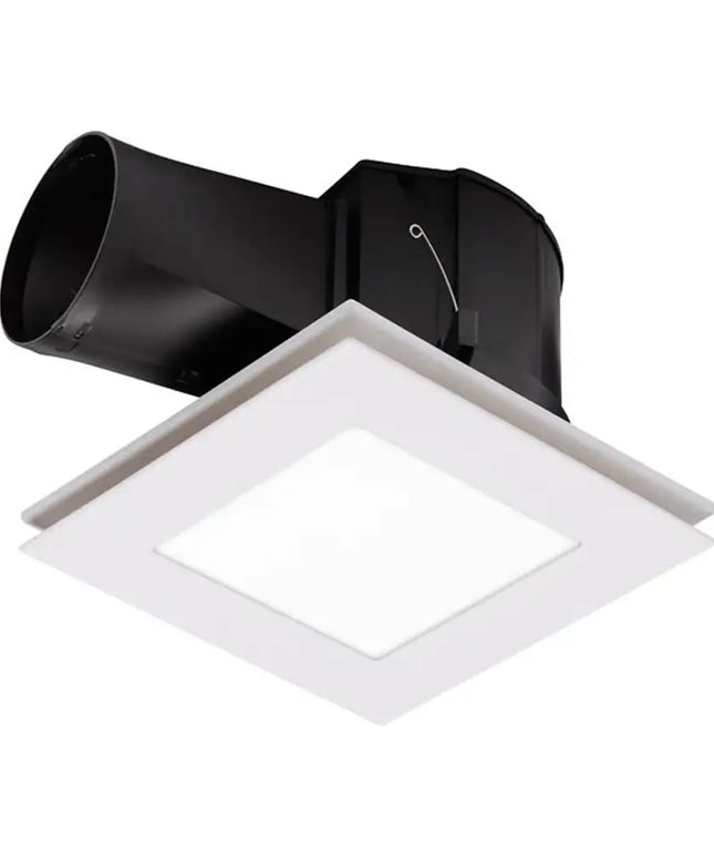 Martec Flow 300 | 295mm Square Exhaust Fan with Tri-Colour LED Light - Heater and Exhaust
