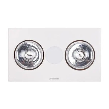 Martec Forme 2 Light 3 in 1 Bathroom Heater & Exhaust Fan With Tricolour LED Light - Bathroom Heaters