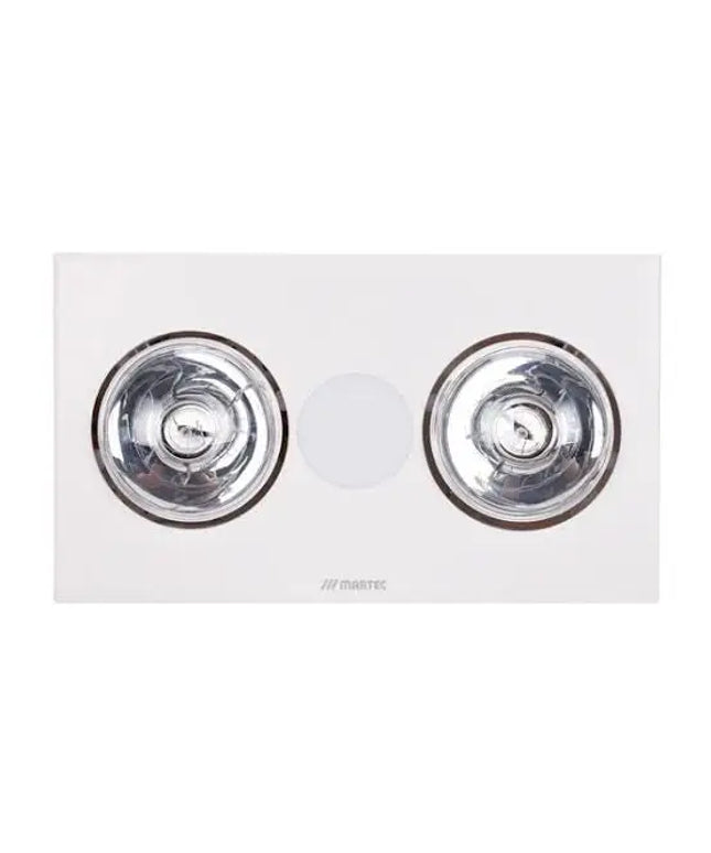 Martec Forme 2 Light 3 in 1 Bathroom Heater & Exhaust Fan With Tricolour LED Light - Bathroom Heaters