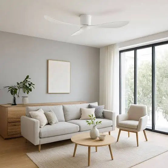 Martec Fresno 52’’ DC Smart Ceiling Fan With WIFI Remote | White - Ceiling Fans