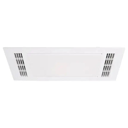 Martec Furnace 4-in-1 PTC Bathroom Heater Cooler Exhaust Fan & LED Light – White - 3-in-1 Bathroom Heaters
