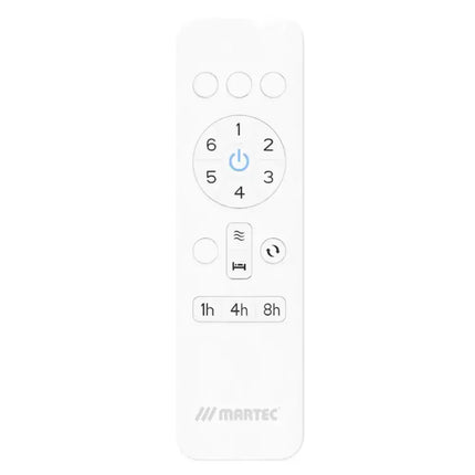 Martec Impact 52’’ DC Smart Ceiling Fan With WIFI Remote Control | Black - Appliances > Fans > Ceiling Fans