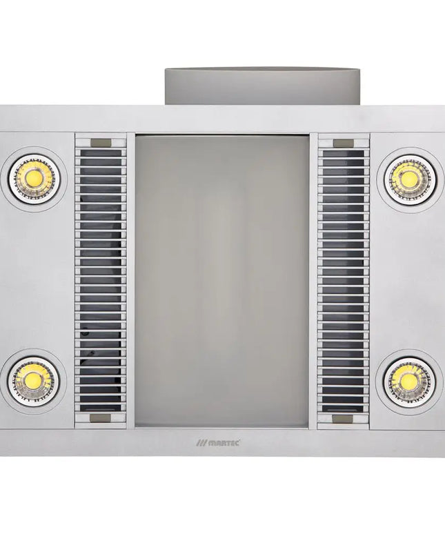Martec Linear 3 in 1 Bathroom Heater With Exhaust Fan And LED Lights-Bathroom Heaters-Martec