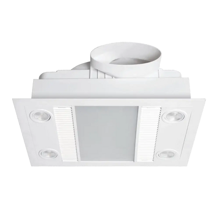 Martec Linux DC | 3 in 1 Bathroom Heater Exhaust Fan and LED Light - 3-in-1 Bathroom Heaters