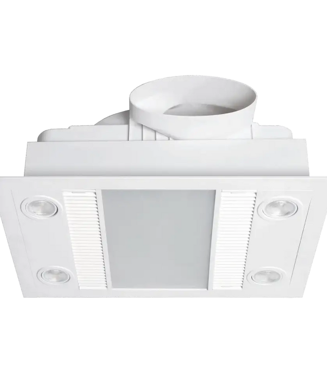 Martec Linux DC | 3 in 1 Bathroom Heater Exhaust Fan and LED Light - 3-in-1 Bathroom Heaters