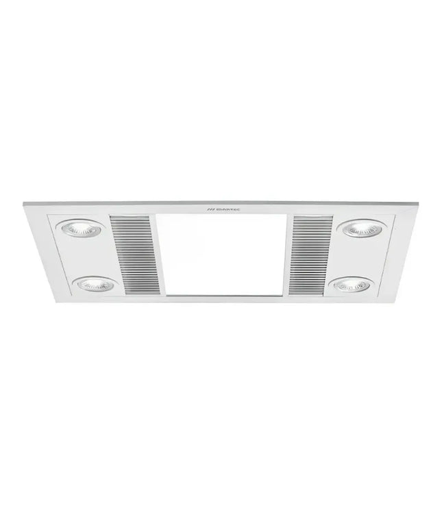 Martec Linux DC | 3 in 1 Bathroom Heater Exhaust Fan and LED Light - 3-in-1 Bathroom Heaters