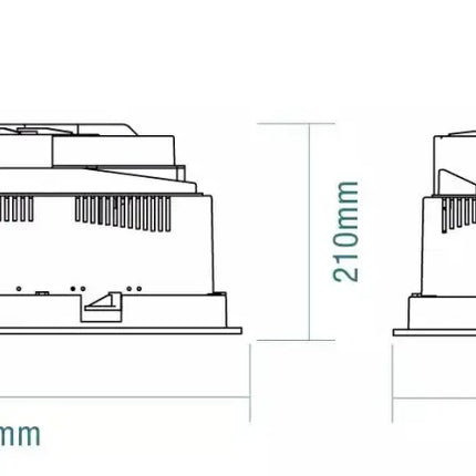 Martec Phoenix 3-in-1 Fan Heater Light and Exhaust-Bathroom Heaters-Martec