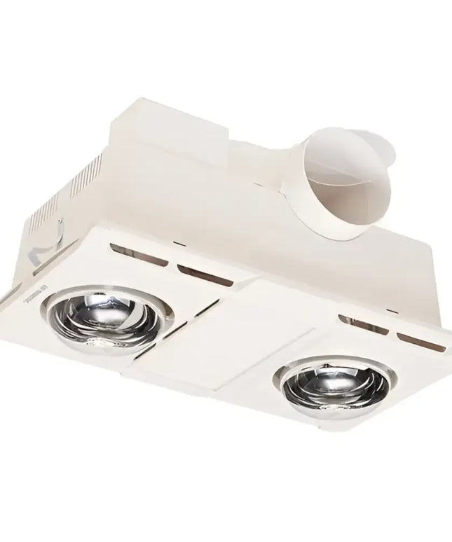 Martec Profile Panel 2 High Performance 3 in 1 Bathroom Heater With Exhaust Fan-Bathroom Heaters-Martec
