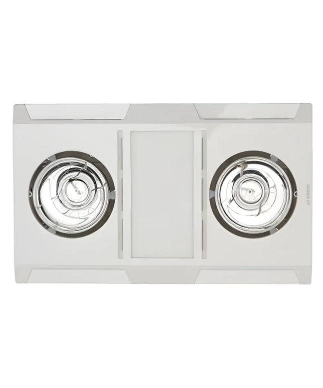 Martec Profile Panel 2 High Performance 3 in 1 Bathroom Heater With Exhaust Fan-Bathroom Heaters-Martec