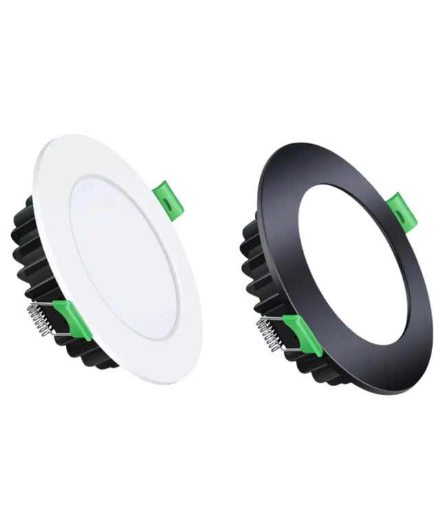 Matilda 12W Tri Colour Dimmable LED Downlight – 90mm Cut Out 950lm | White & Black Home & Garden > Lighting > Ceiling