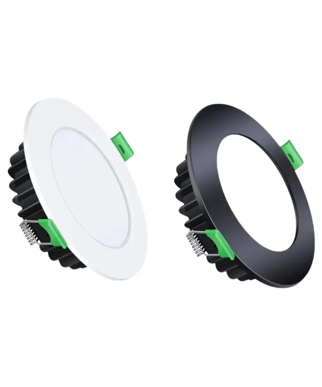 Matilda 12W Tri Colour Dimmable LED Downlight – 90mm Cut Out 950lm | White & Black Home & Garden > Lighting > Ceiling