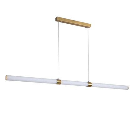 Maxwell Brass Tri-Colour Dimmable Linear LED Pendant