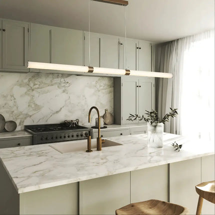 Maxwell Bronze Tri-Colour Dimmable Linear LED Pendant