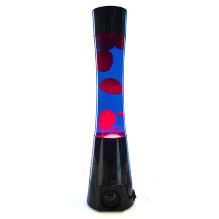 Mood Lighting & Music in One – A 40cm tall lava lamp combining dynamic visuals with powerful sound.