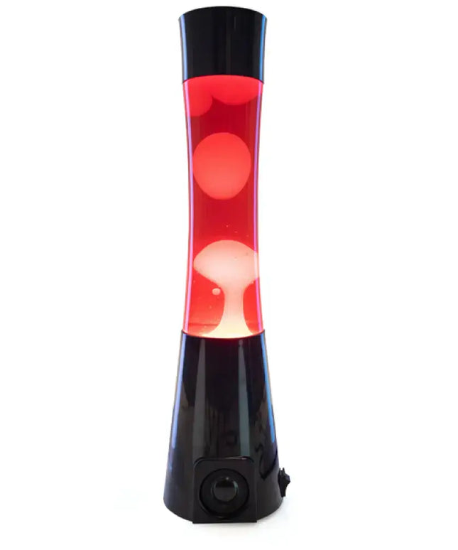 Mood Lighting & Music in One – A 40cm tall lava lamp combining vibrant visuals with powerful sound.
