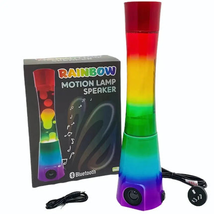 Mood Lighting & Music in One – A 37 cm tall lava lamp with dynamic visuals and immersive sound.