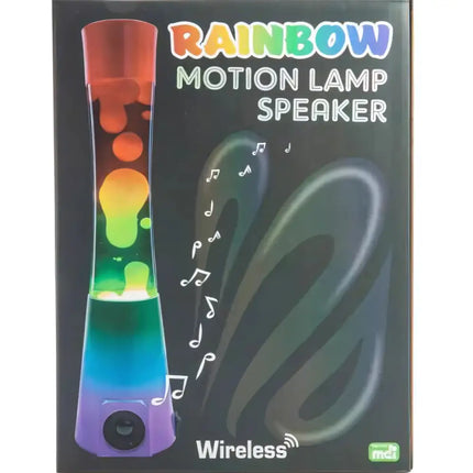 MDI Lava Lamp Column Motion 40cm Tall | Rainbow Speaker - Home & Garden > Lighting > Table Lamps