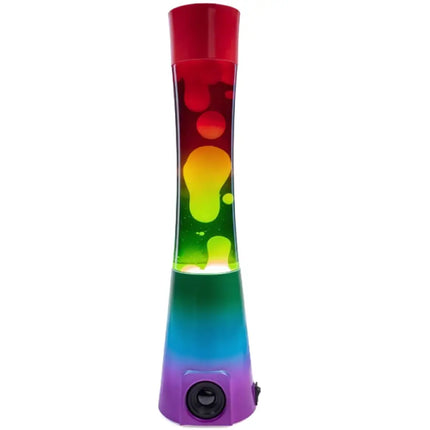 MDI Rainbow Speaker Lava Lamp – A vibrant motion lamp with a built-in Bluetooth speaker.