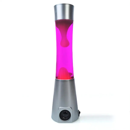 Mood Lighting & Music in One – A 40cm tall lava lamp combining dynamic visuals with powerful sound.