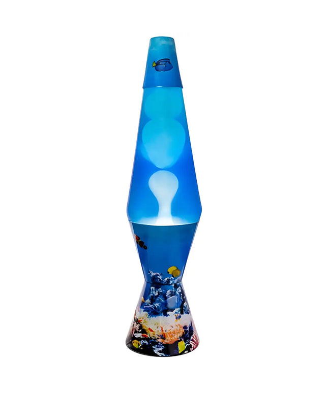 MDI Aqua World Lava Lamp – A calming motion lamp with a deep blue glass body and flowing lava.