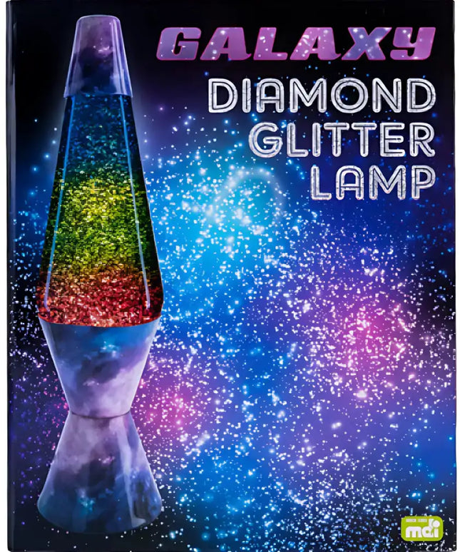 Galaxy Glitter Lava Lamp – A mesmerizing celestial lighting piece.