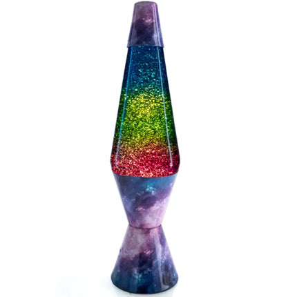 MDI Galaxy Glitter Lava Lamp – A cosmic-inspired lava lamp with flowing glitter.