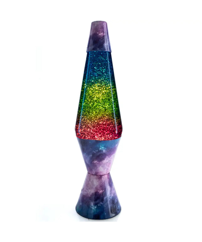 MDI Galaxy Glitter Lava Lamp – A cosmic-inspired lava lamp with flowing glitter.
