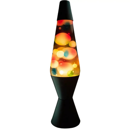 MDI Graffiti Lava Lamp – A vibrant motion lamp with a street-art-inspired design.