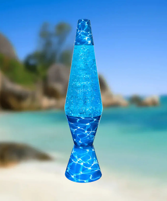 MDI Lava Lamp Diamond Motion 37cm Tall | Pool Glitter - Home & Garden > Lighting > Table Lamps - MDI