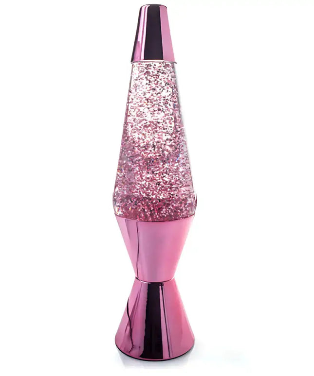 MDI Rose Gold Glitter Lava Lamp 
