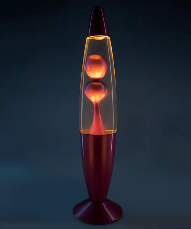 Metallic Pink Motion Lamp – Sleek and vibrant lighting with a shimmering metallic finish.