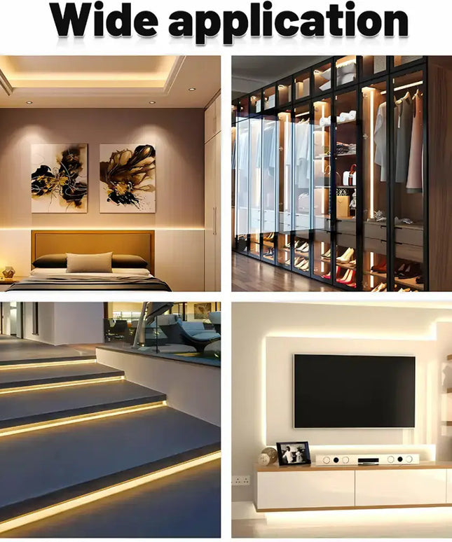 "Micro Surface Aluminium Mounting Profile System - Silver 8MM X 9MM for LED Strip Lighting"