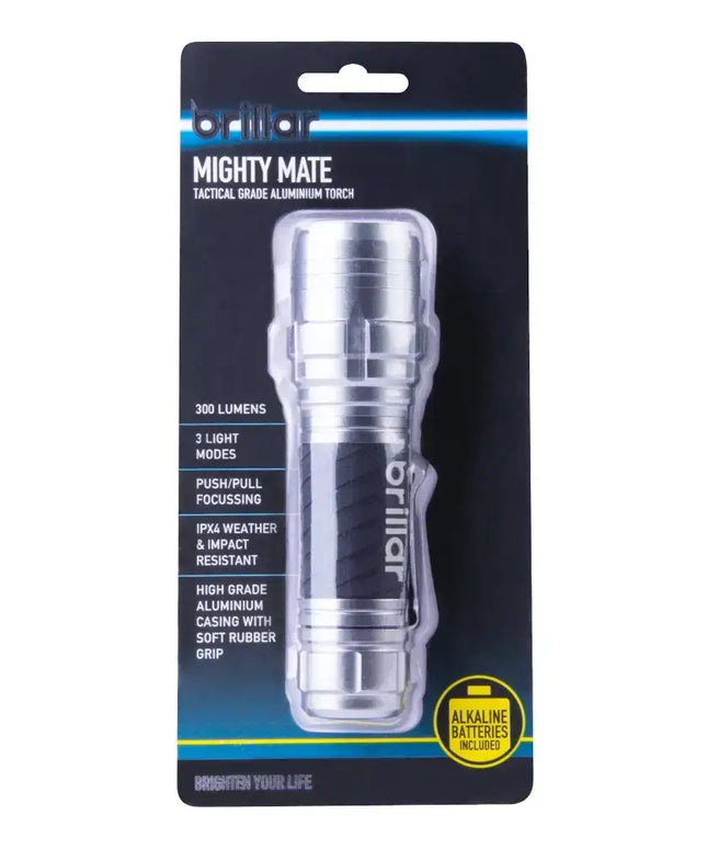 Mighty Mate - 300 Lumen Battery Torch-Flashlights-Brillar