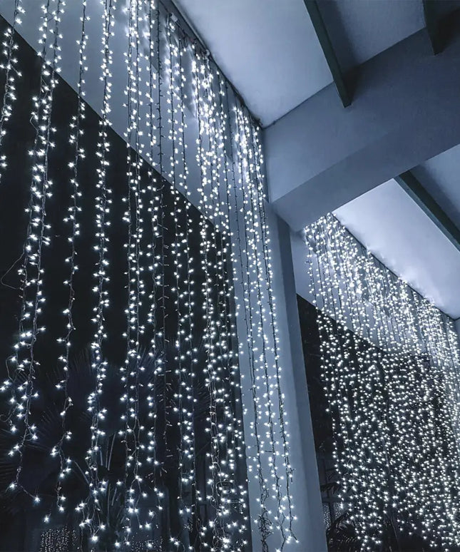 Milano Decor Solar Powered Outdoor Fairy Lights - White - 200 Lights-Home & Garden > Lighting-Dropli