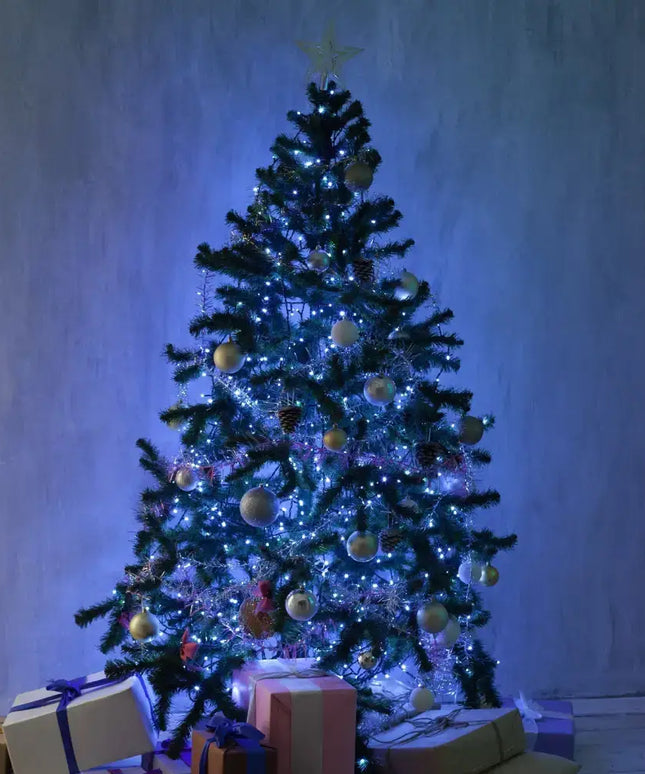 Milano Decor Solar Powered Outdoor Fairy Lights - White - 200 Lights-Home & Garden > Lighting-Dropli